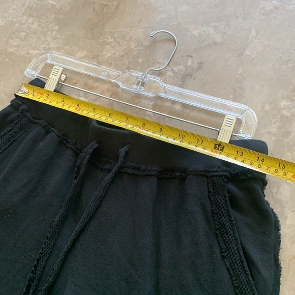 Mododoc Lightweight Pants sweatpants‎ Drawstring Lounge Joggers S Black lace - Picture 8 of 14